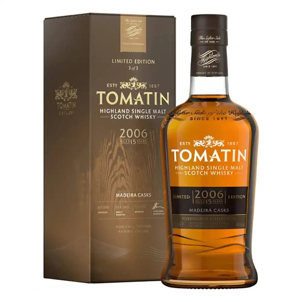 TOMATIN 15 Year Old 2006 The Madeira Edition Portuguese Collection
