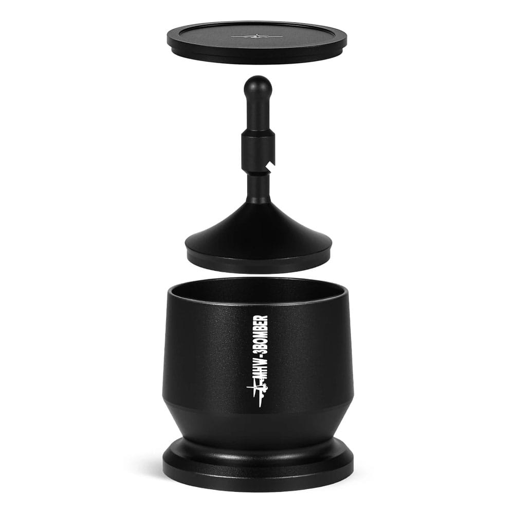 MHW-3BOMBER - Tamper de café espresso de 58 mm con tres muelle, tamper