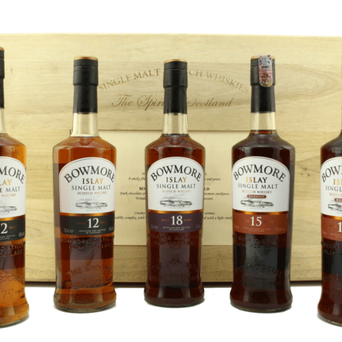 BOWMORE 12YO , 15YO , 18YO SET