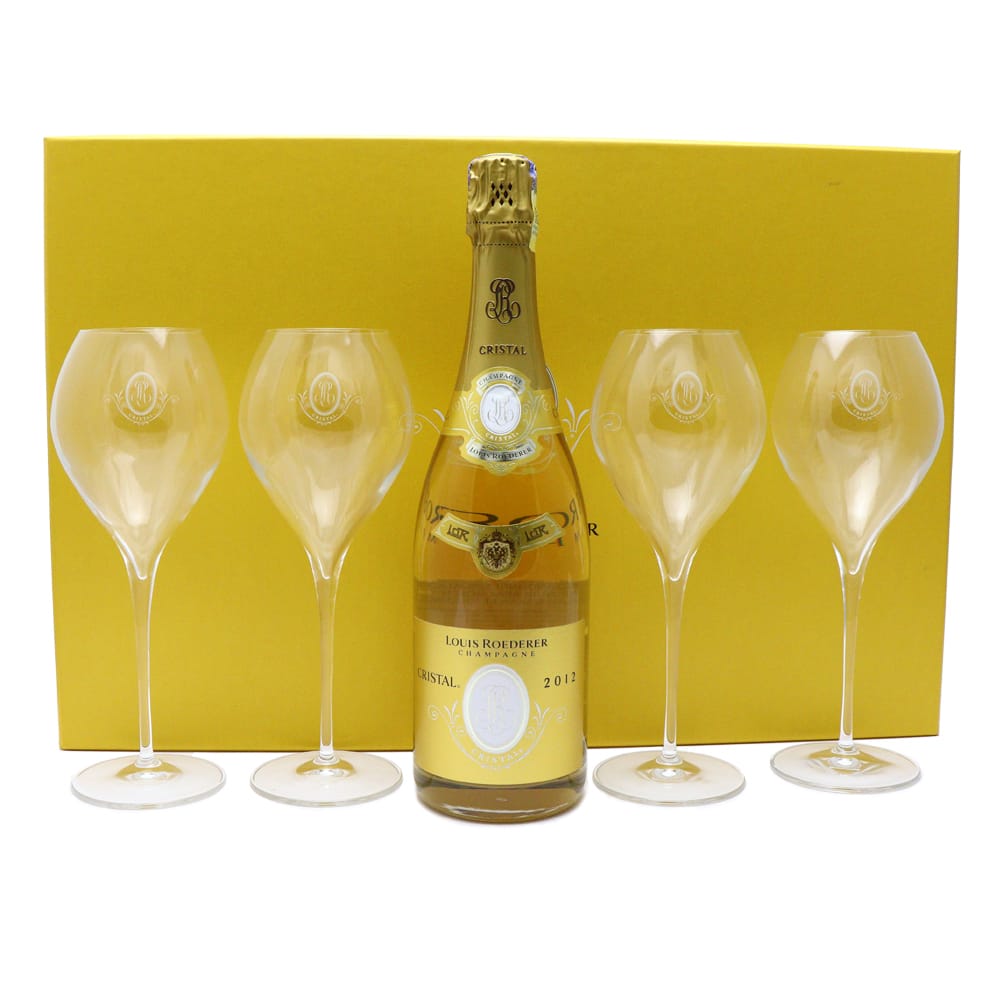 Louis Roederer Champagne Cristal 2012 Gift Pack