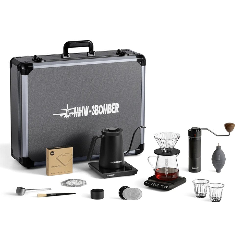 MHW-3BOMBER B-3 Tactical Suitcase 12pcs Set Black Coffee Gifts
