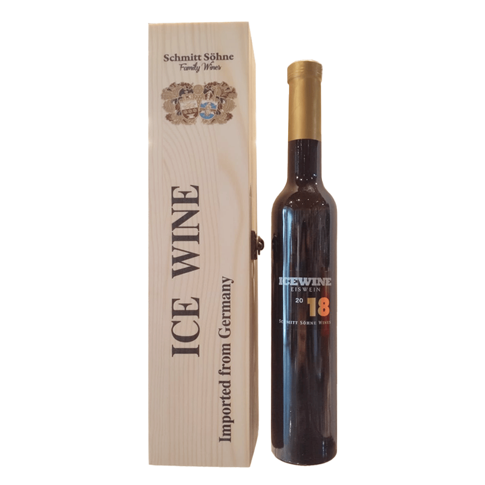Schmitt Söhne ICEWINE EISWEIN 2018 with single wooden box