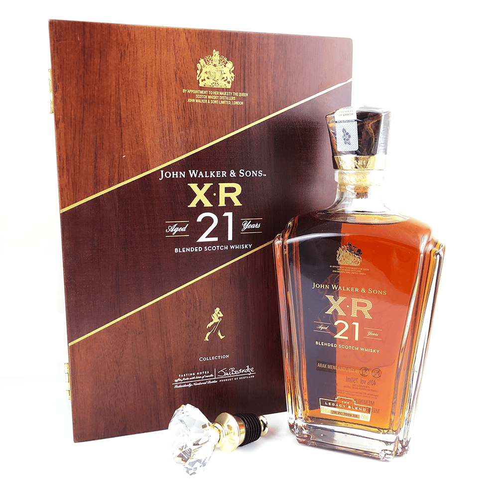 JOHNNIE WALKER & SONS XR 21 Collection - Whisky.my