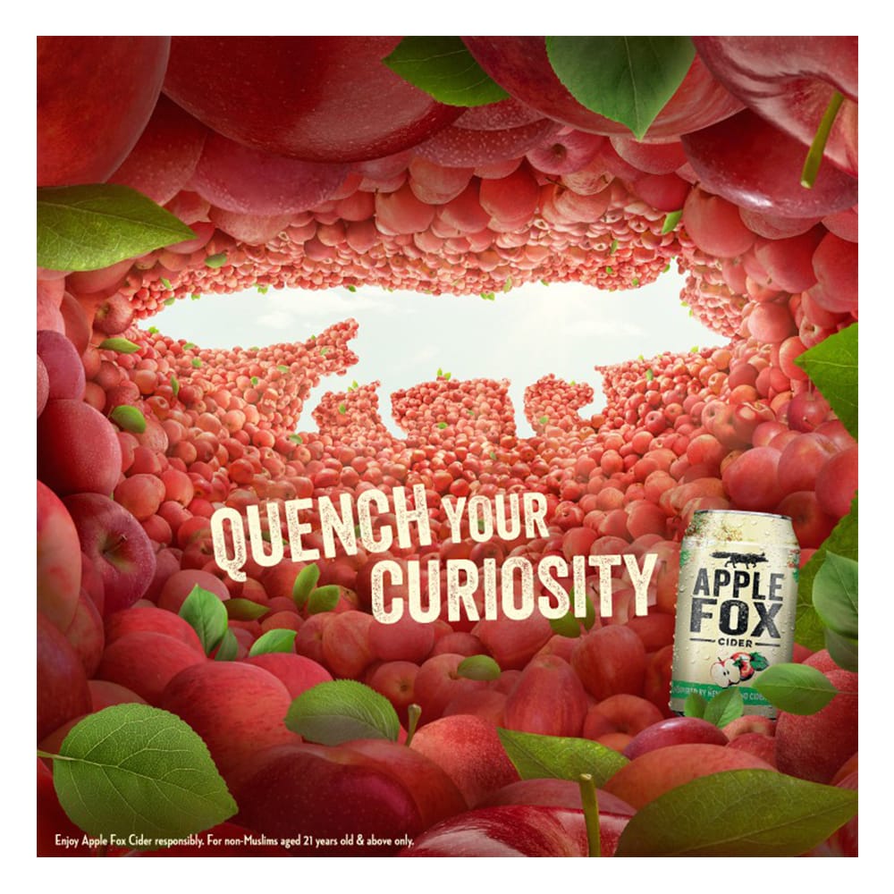 APPLE FOX (320ml x 24) 5