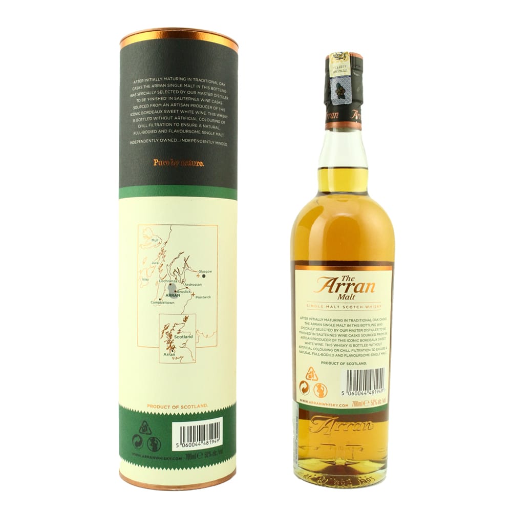 ARRAN Sauternes Cask Finish
