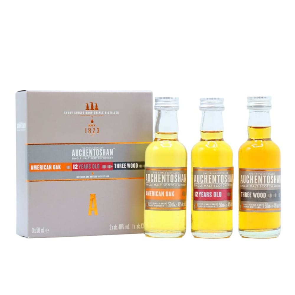 AUCHENTOSHAN Triple Pack Miniature