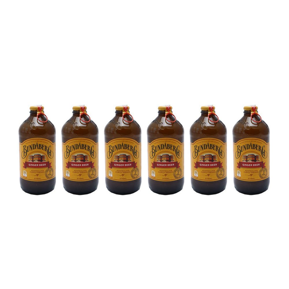 BUNDABERG Ginger Beer (6 bottles)