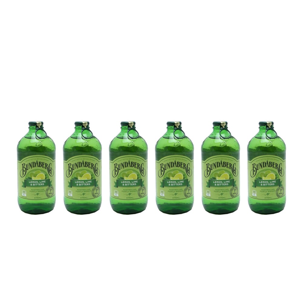 BUNDABERG Lemon, Lime and Bitter (6 bottles)