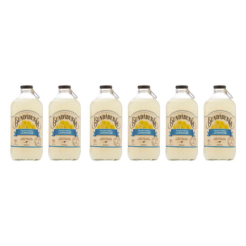 BUNDABERG Traditional Lemonade (6 bottles)