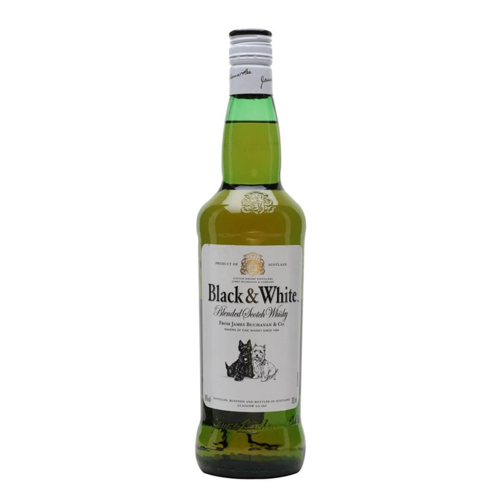Black & White Blended Scotch Whisky 40% 700ml