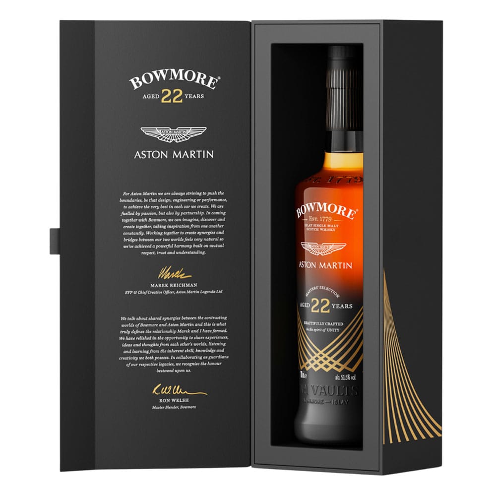 BOWMORE 22 Year Old Aston Martin Masters Selection 2022 Release