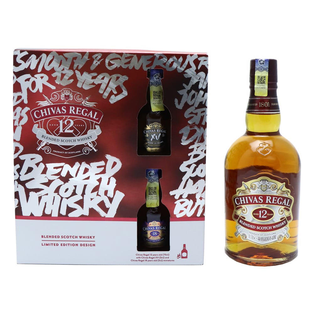 CHIVAS REGAL 12 GIFT PACK 2021