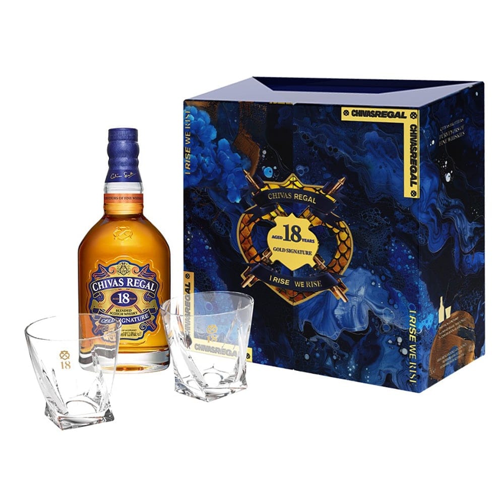 CHIVAS REGAL 18 Year Old Gift Pack 2025 Online - Whisky.my