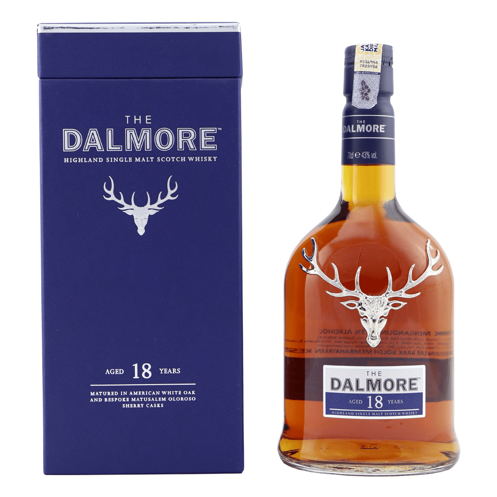 The Dalmore 18 Year Old Scotch Whisky 70cl 43% - Whisky.my