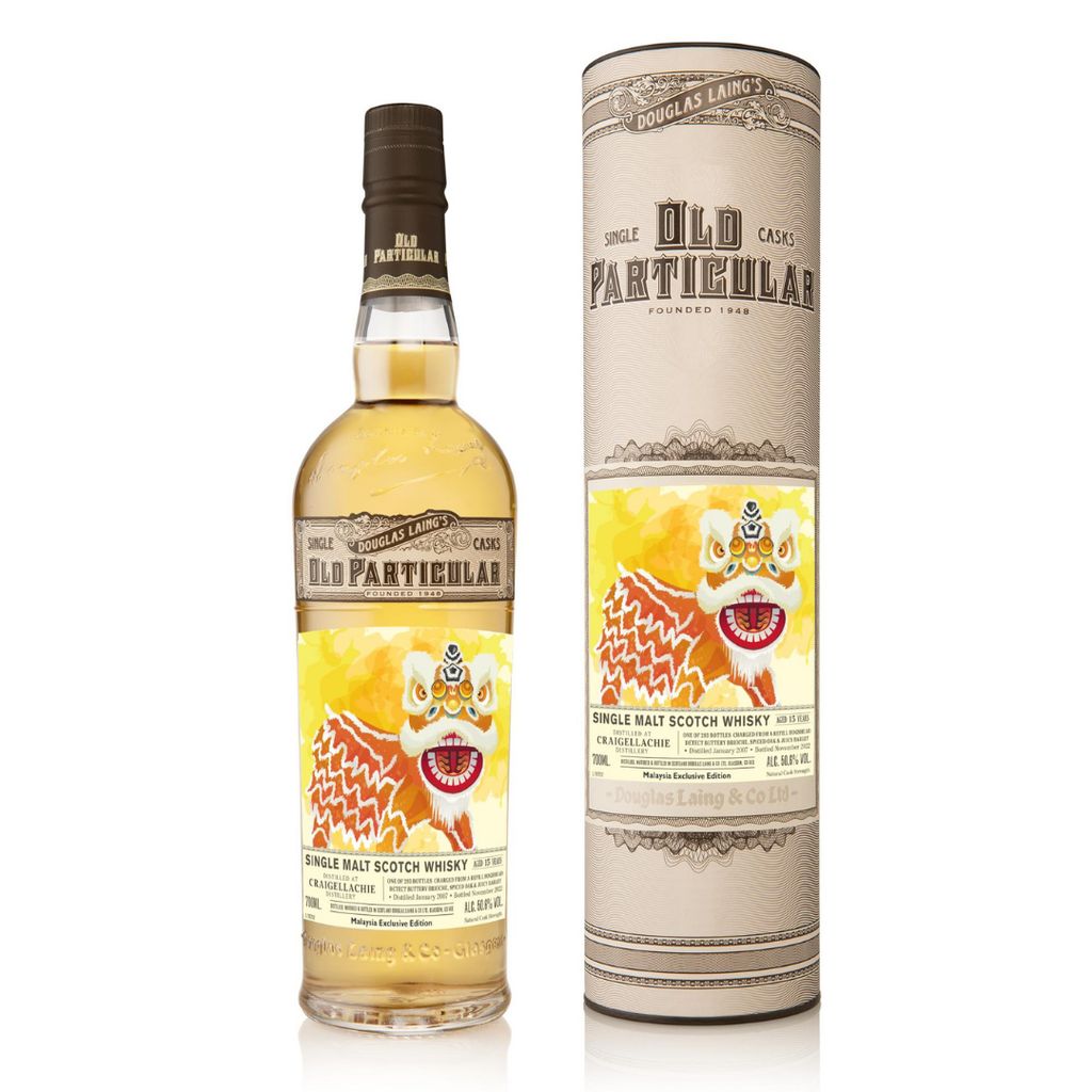 Douglas Laing Old Particular Craigellachie 15 Years Old Malaysia Exclusive Edition 50.6% 700ml