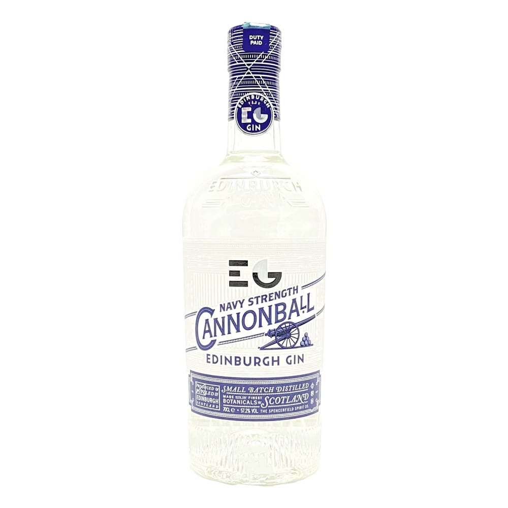 EDINBURGH Navy Strength Cannonball Gin