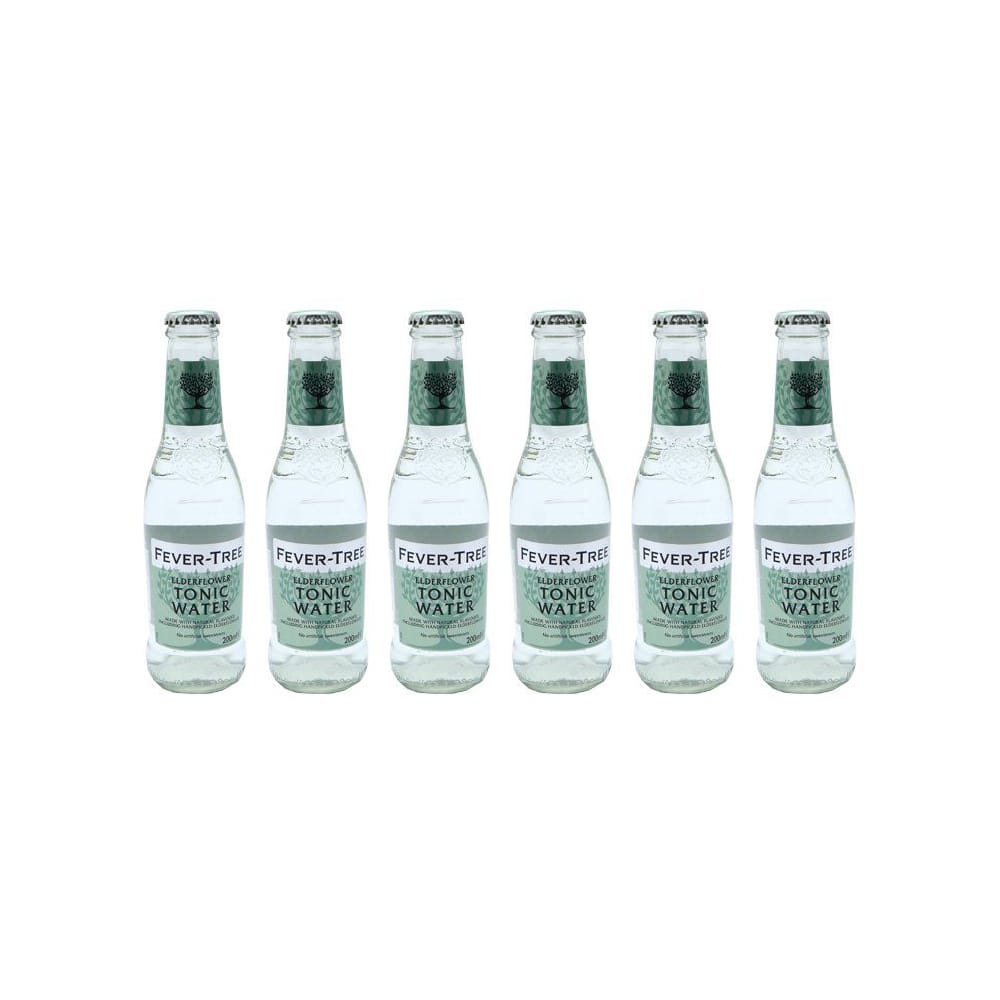 FEVER TREE Elderflower Tonic Water (6 Bottles)