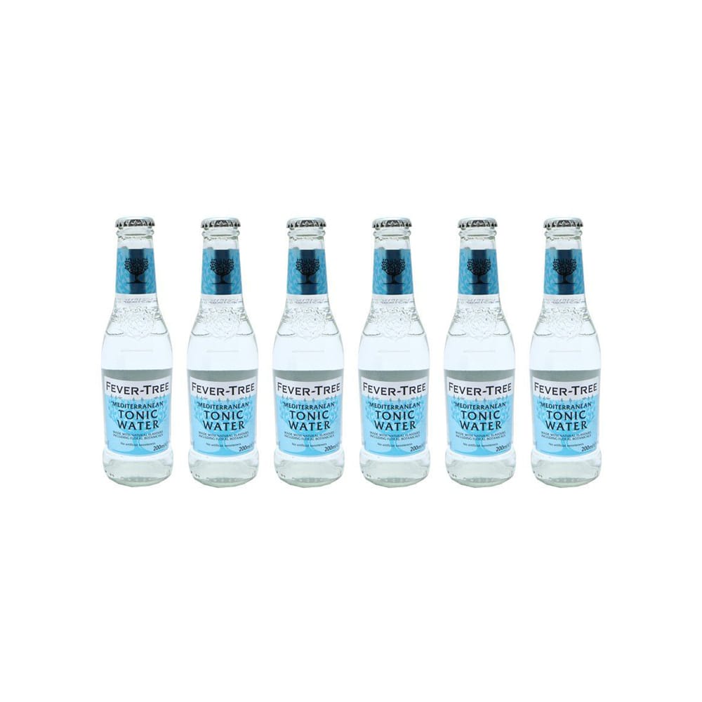 FEVER TREE Mediterranean Tonic Water (6 Bottles)