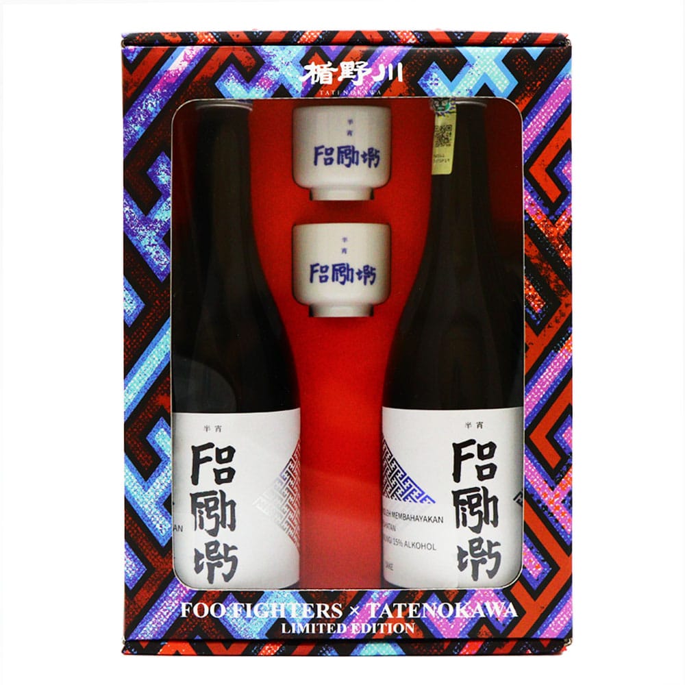 Foo Fighters x Tatenokawa Sake Gift Set - Whisky.my