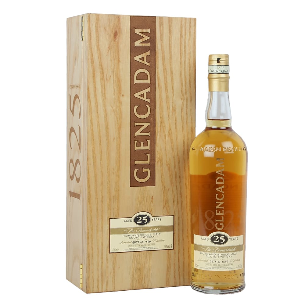 GLENCADAM 25 Year Old The Remarkable Original Release