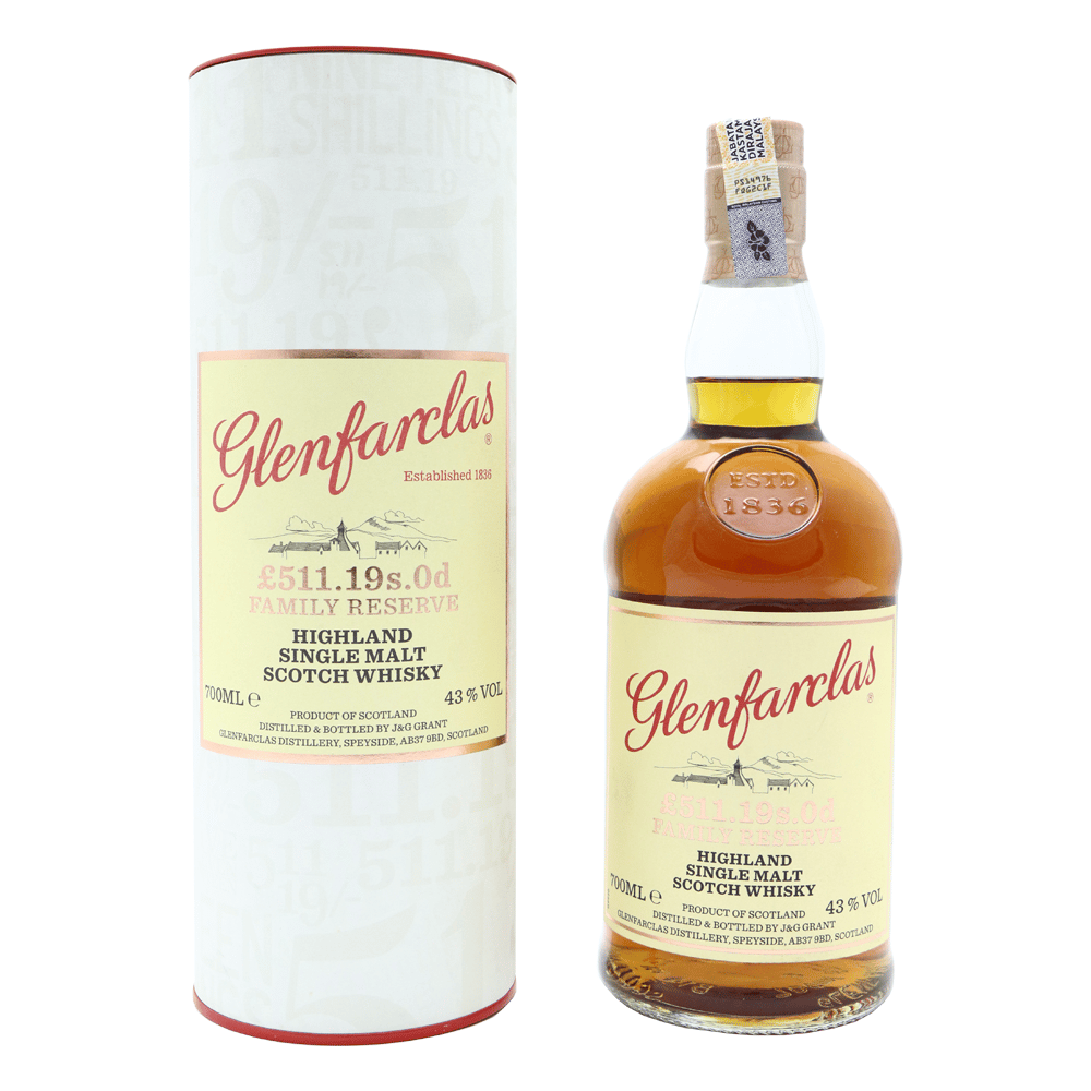 GLENFARCLAS £511.19s.0d Family Reserve