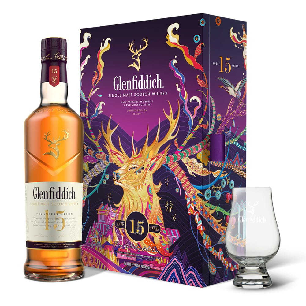 Glenfiddich 15 Year Old Limited Edition CNY Gift - Whisky.my
