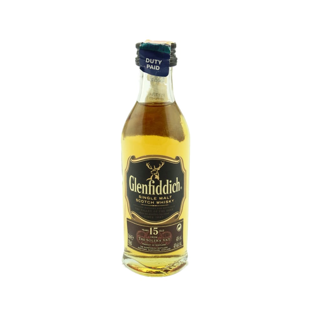 GLENFIDDICH 15 Year Old (Miniature) 50ml