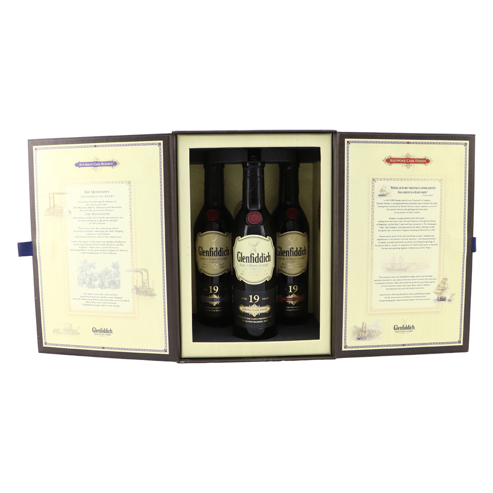 GLENFIDDICH Age Of Discovery Collection 20cl x 3