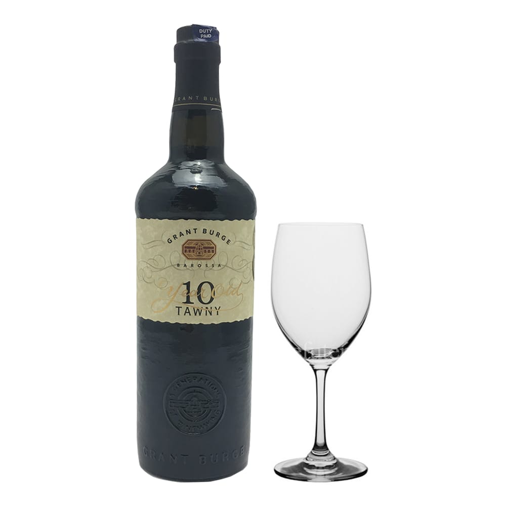 GRANT BURGE 10 YEAR OLD TAWNY BAROSSA With Glass