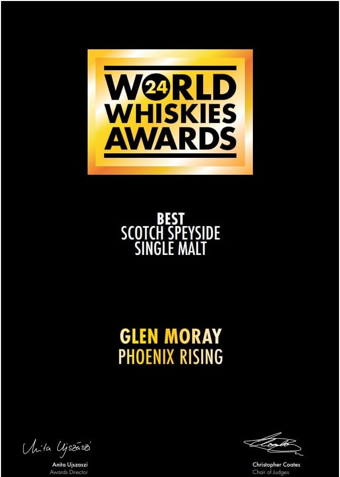 Glen Moray Phoenix Rising Charred Oak Casks Best Scotch Speyside Single Malt