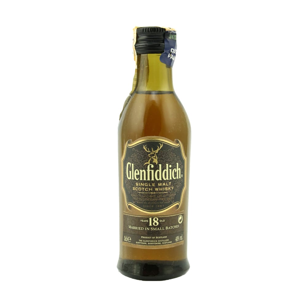 Glenfiddich 18 Year Old (Miniature) 50ml