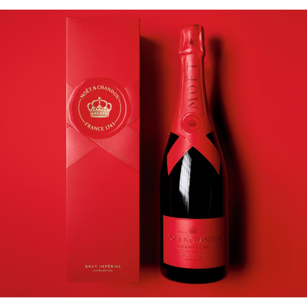 IMOËT & CHANDON BRUT IMPERIAL NV Red Limited Edition 75cl
