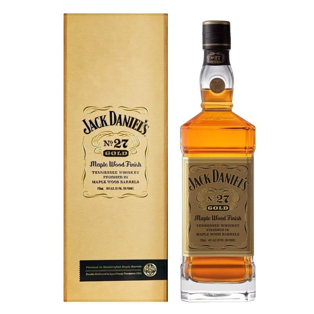 Jack Daniel's No. 27 Gold メープルウッドフィニッシュ JACK DANIEL No.27 Gold Maple Wood Finish Tennessee - Whisky.my