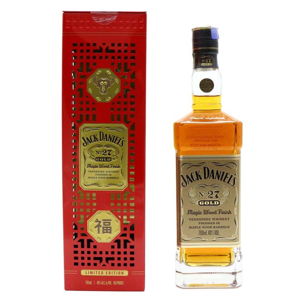 JACK DANIEL No.27 Gold Whiskey Limited Edition CNY Box - Whisky.my