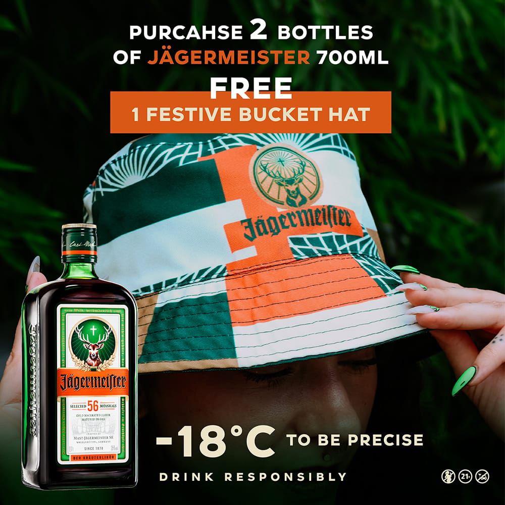 JAGERMEISTER Liqueur With Hat