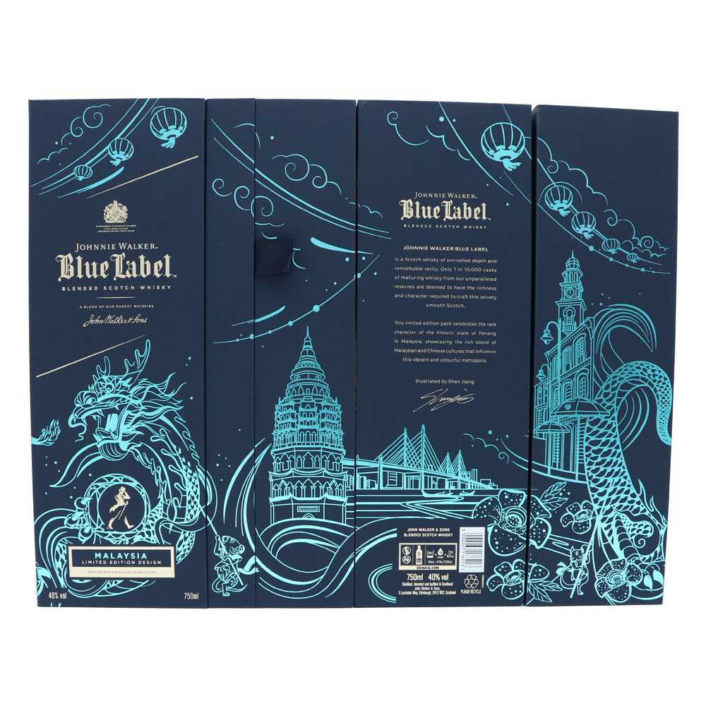 JOHNNIE WALKER Blue Lable Penang Limited Edition 2