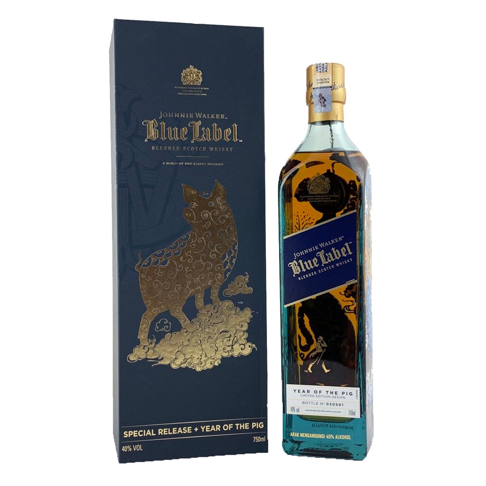 Johnnie Walker Blue Label Year of the Pig Limited Edition Design