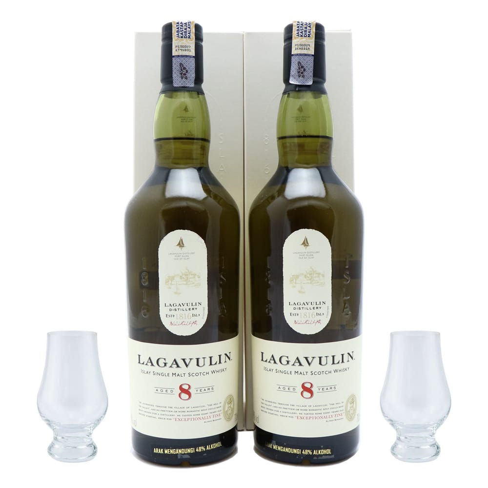 Lagavulin 8 Year Old ( Set of 2 )