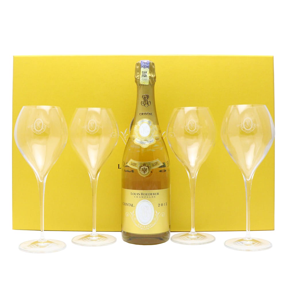 Louis Roederer Champagne Cristal 2013 Gift Pack
