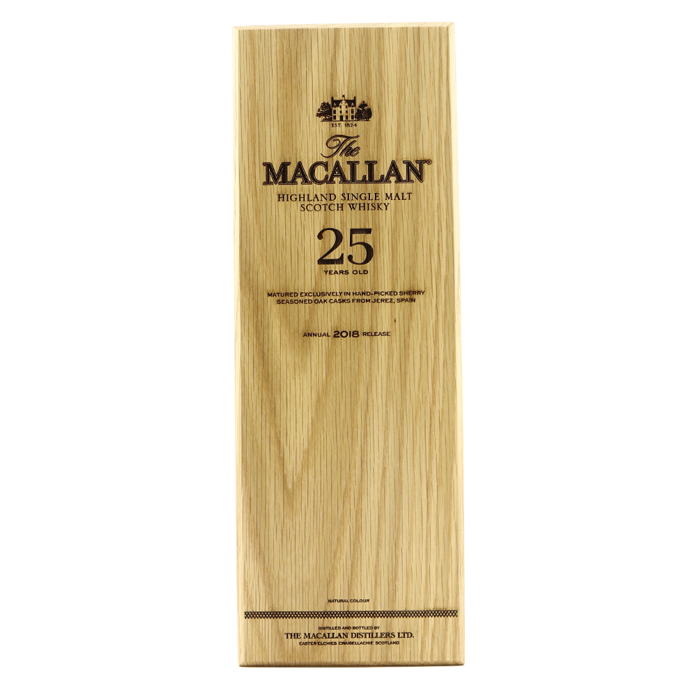 MACALLAN 25 Year Old Sherry Oak 2018 Release
