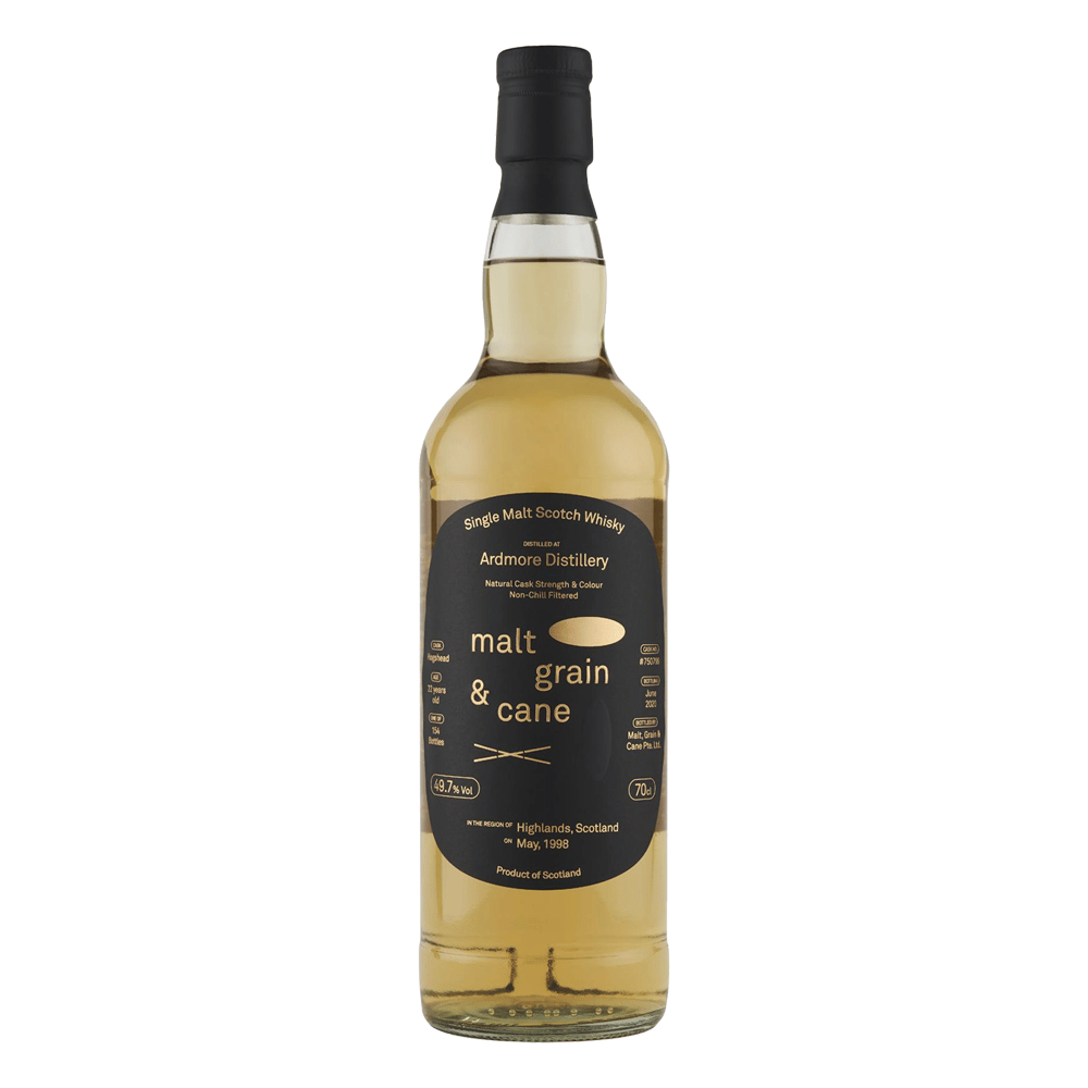 MALT, GRAIN & CANE Ardmore 22 Year Old 1998