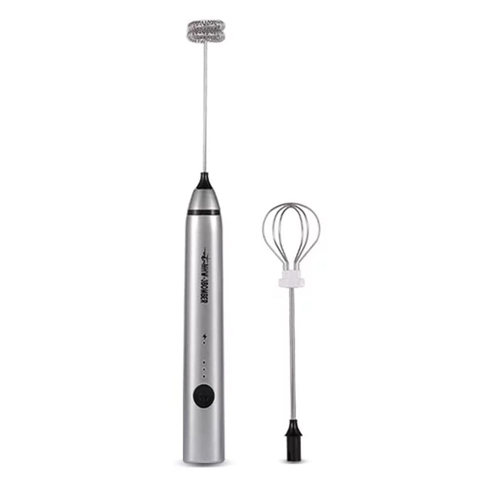 MHW – 3BOMBER Electric Milk Frother Silver