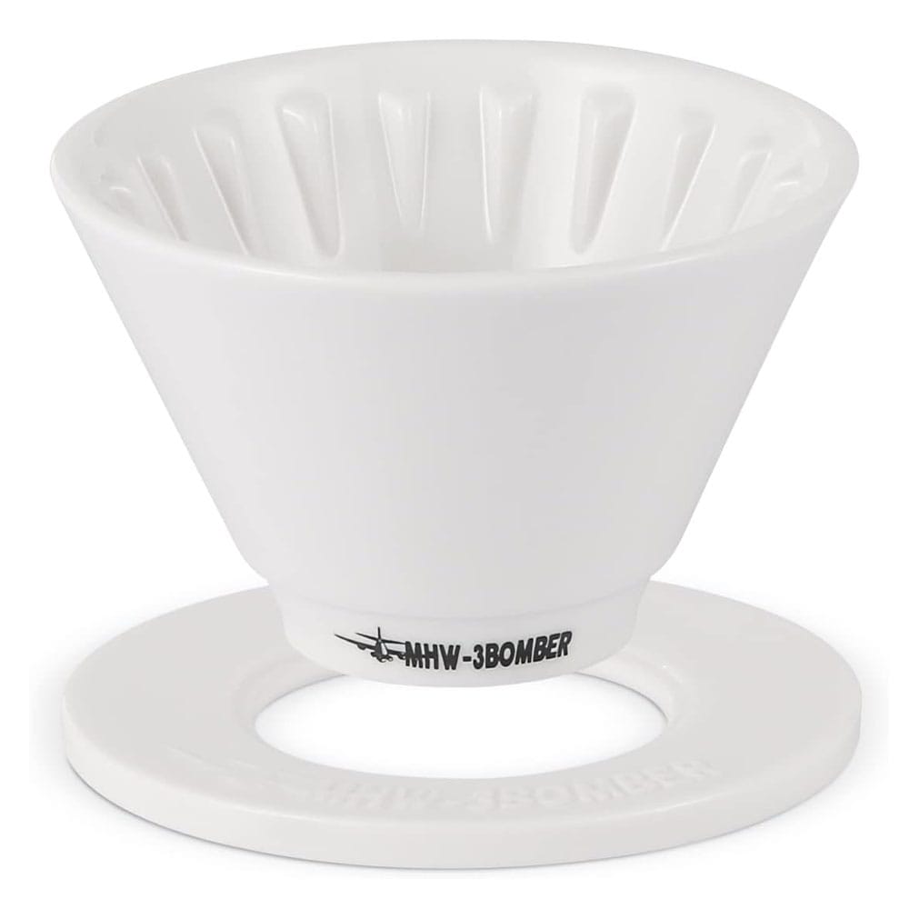 MHW – 3BOMBER Meteor Coffee Dripper White