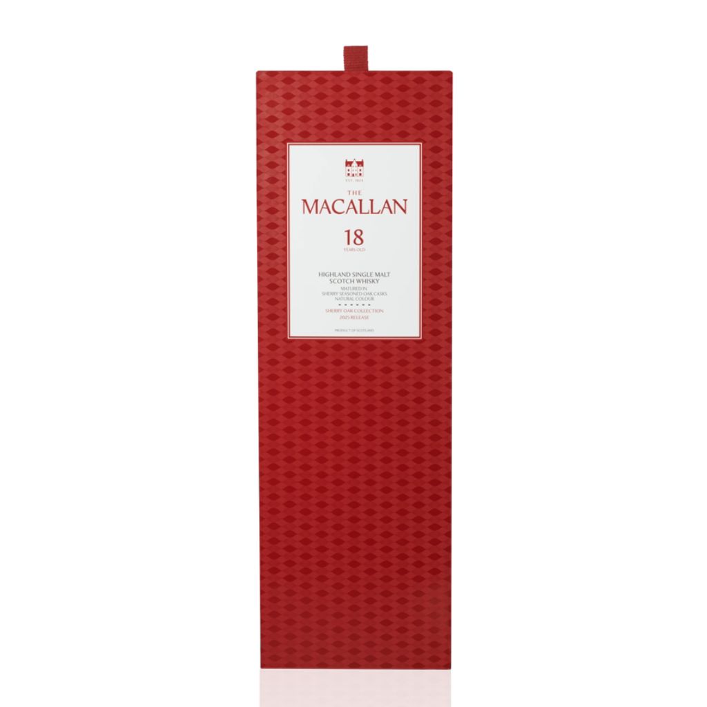 Macallan 18 Year Old Sherry Oak Cask 2025 Release Box