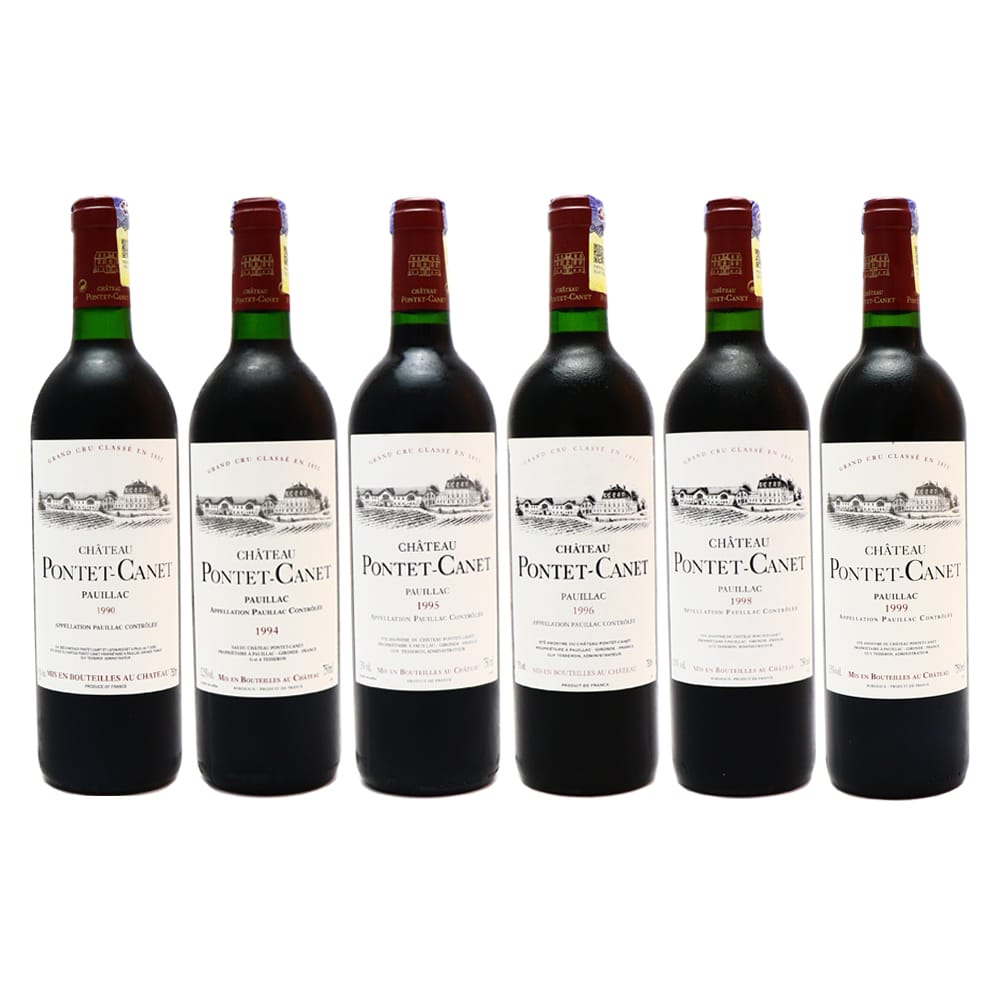 PONTET CANET Collection 1990s-1999s