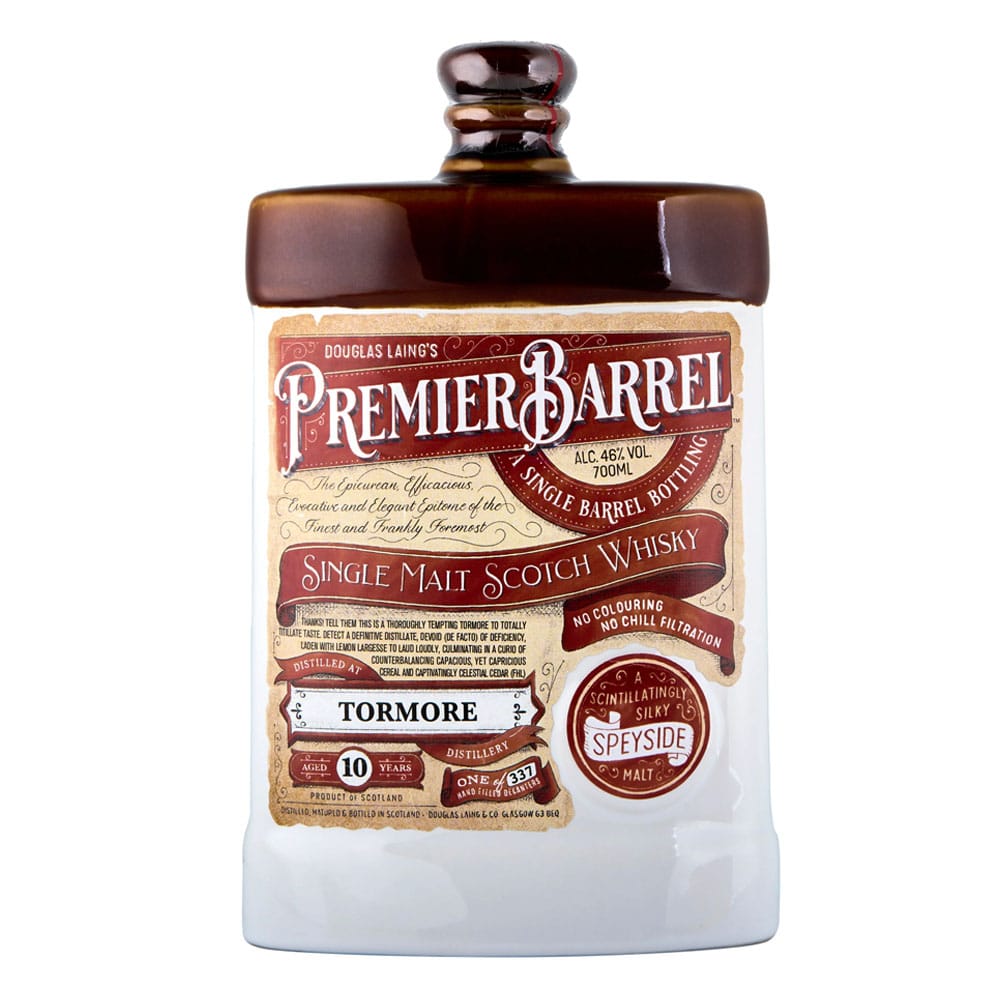 PREMIER BARREL 10 Year Old Tormore 2010