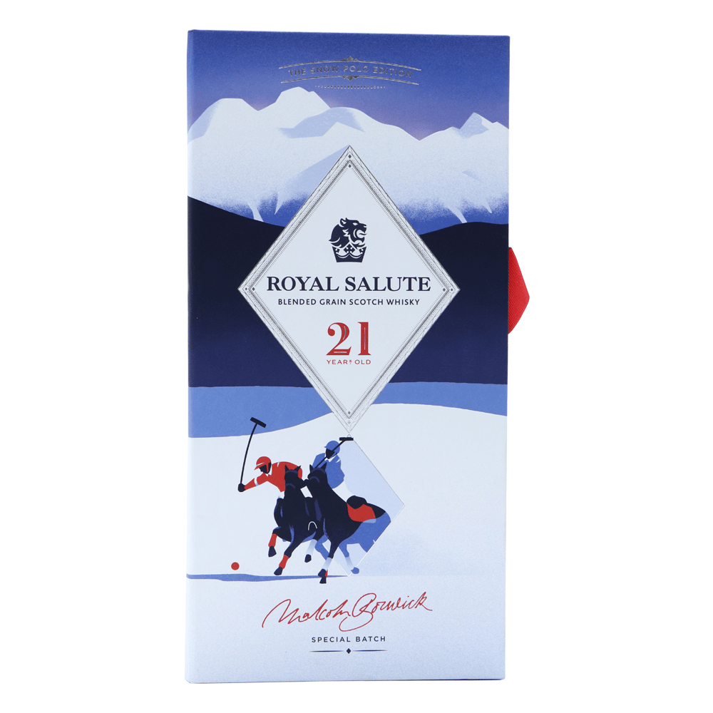 ROYAL SALUTE 21 Year Old Snow Polo Edition - Whisky.my