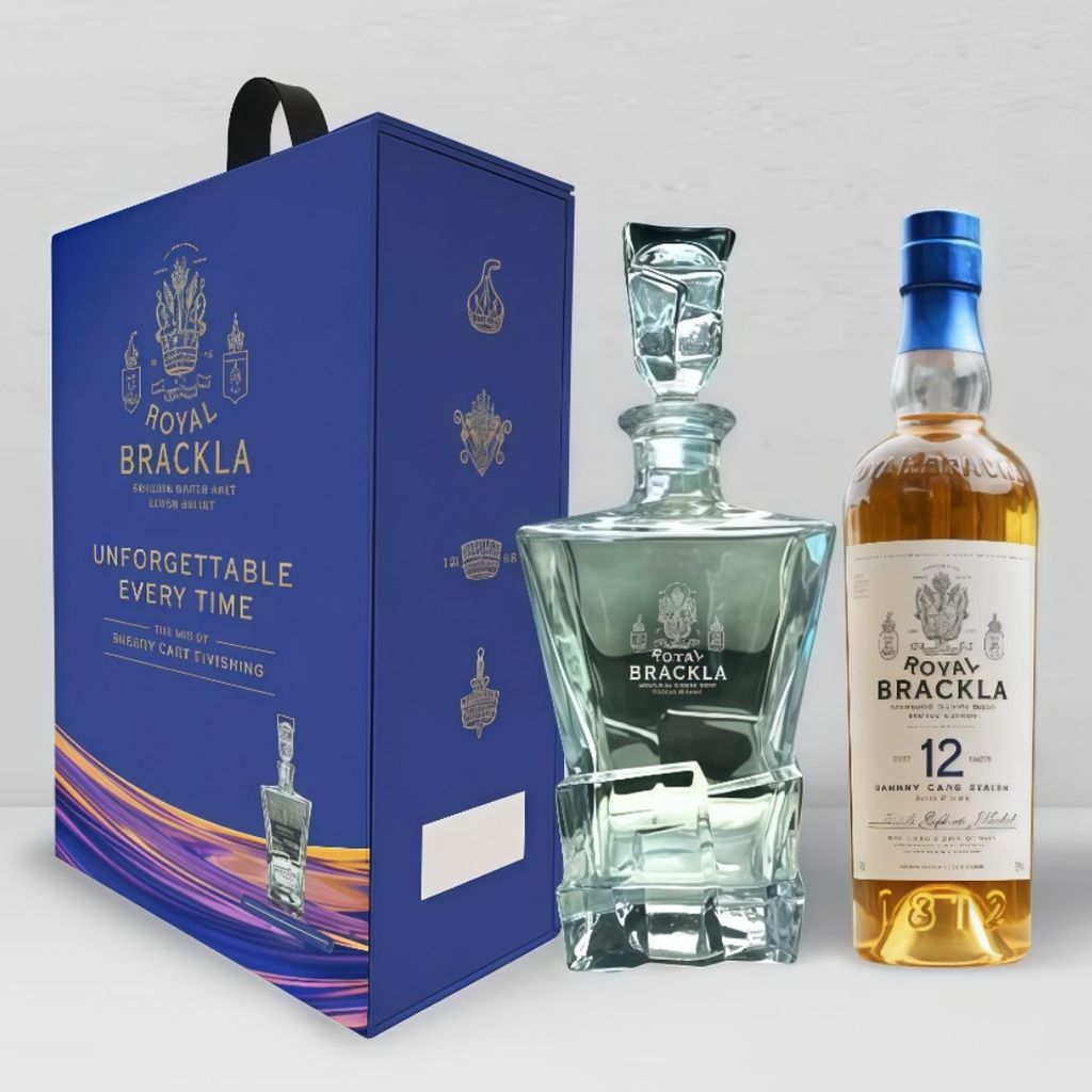 The Royal Brackla 12 Year Old Oloroso Sherry Cask Decanter Gift
