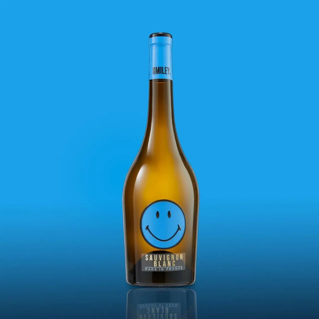 SMILEY® Sauvignon Blanc 11.5% 75cl French white wine bottle