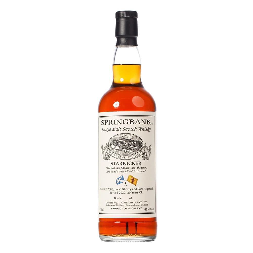 SPRINGBANK 2000 20 YEAR OLD STARKICKER BOTTLED 2020